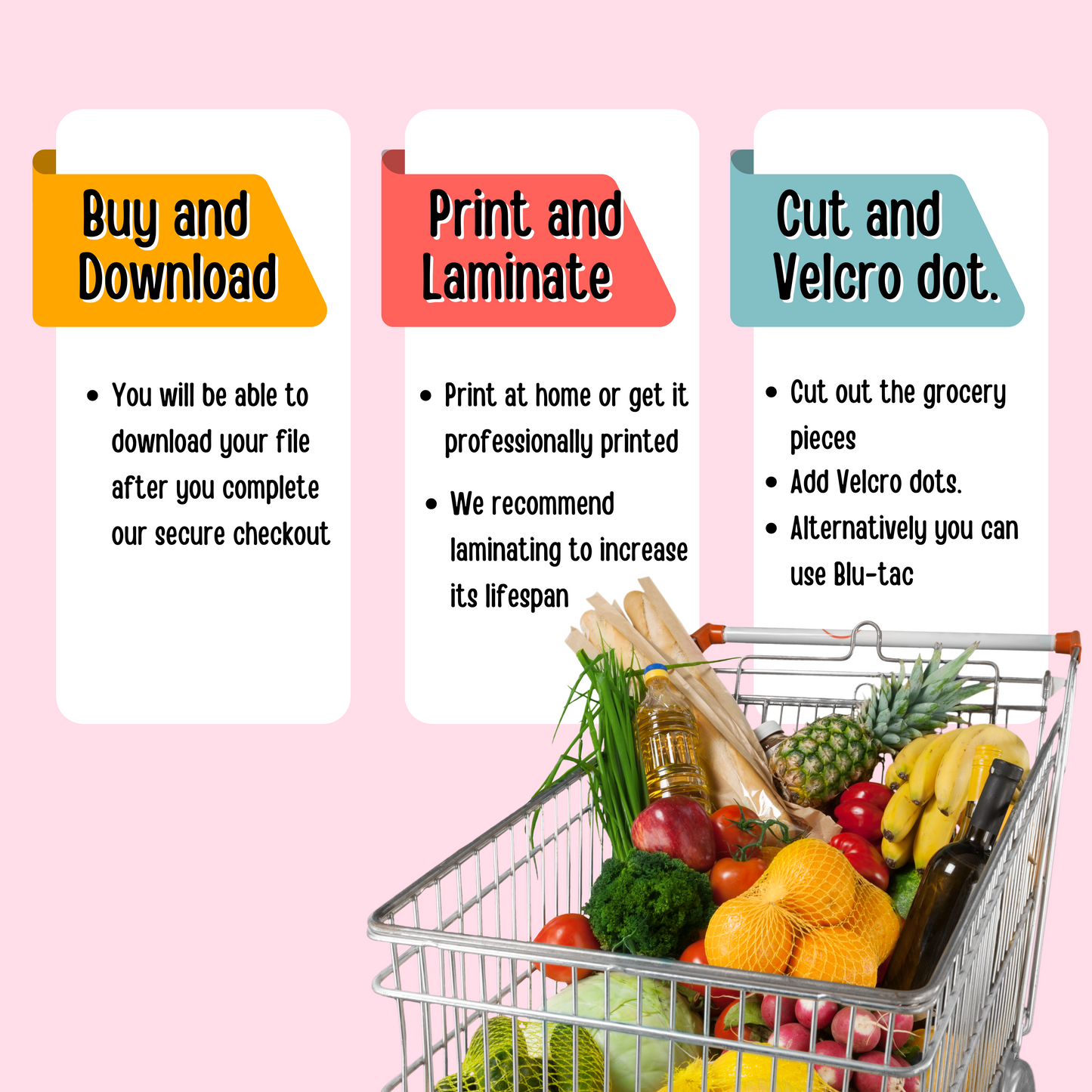 Kids Shopping List Bundle (Digital Product)