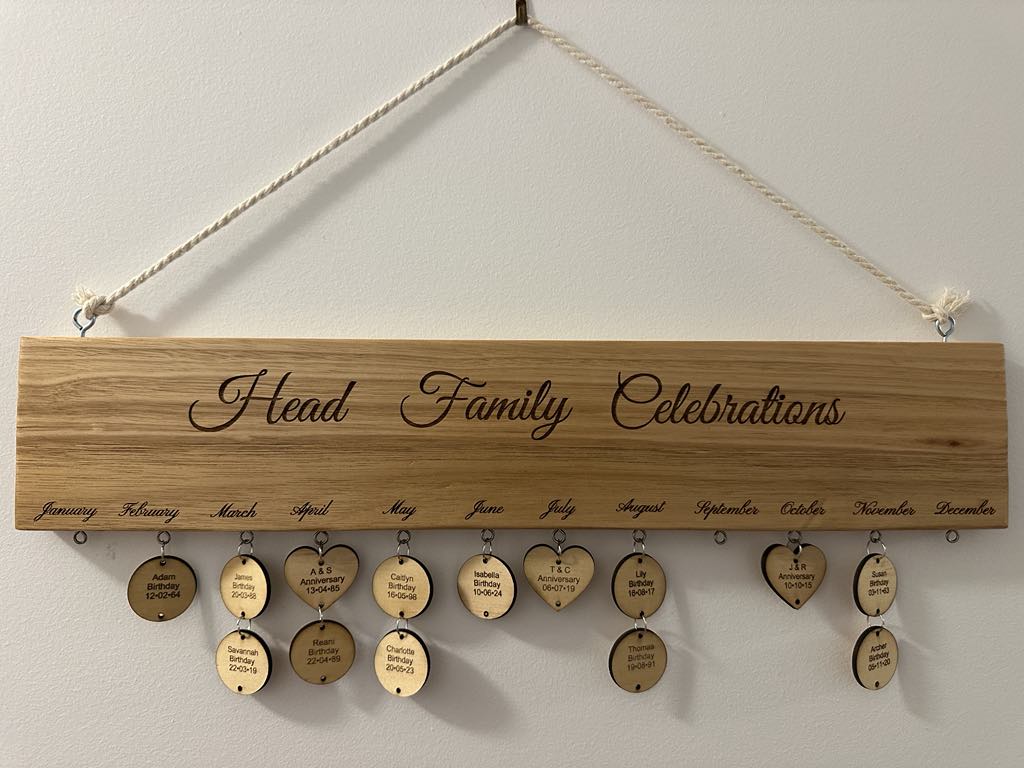 Celebration Calendar