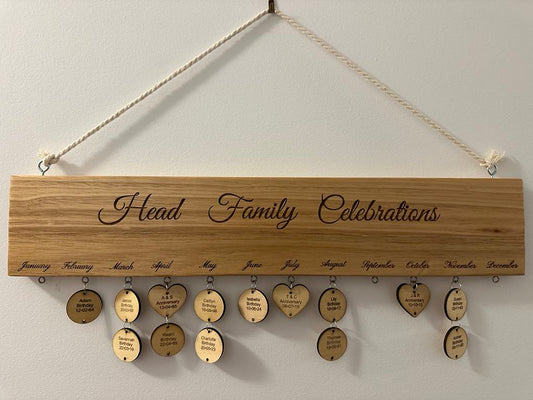 Celebration Calendar